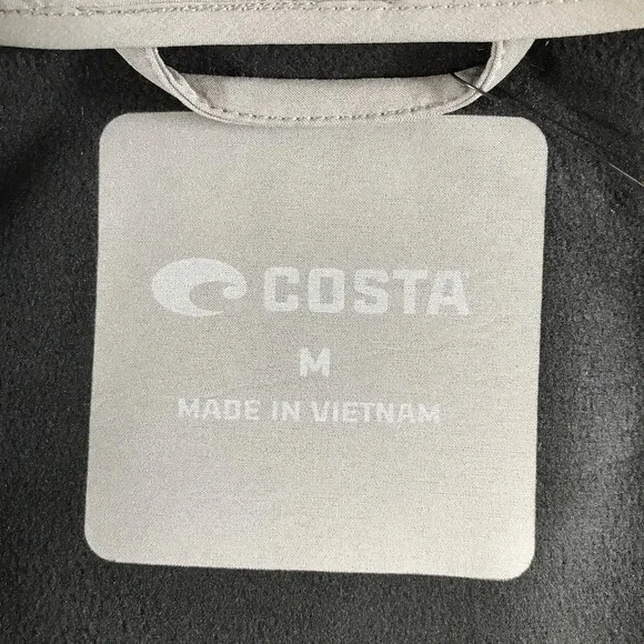 Costa Vest Mens Medium Gray Water-Resistant Insulated Storm Gray FQA500201X - Picture 3 of 10